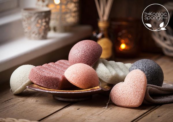 Éponges	 végétales KONJAC pour le visage – Image 5